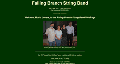 Desktop Screenshot of fallingbranchband.com
